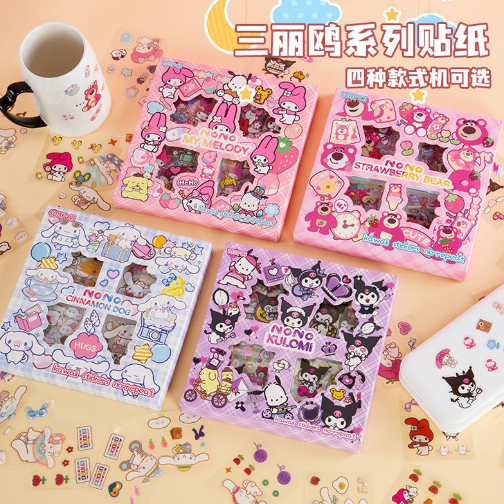 

Stiker kuromi sanrio