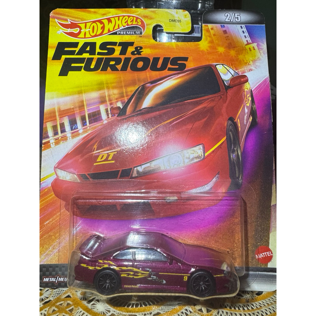 HOT WHEELS PREMIUM nissan 240SX (s14) fast & furious