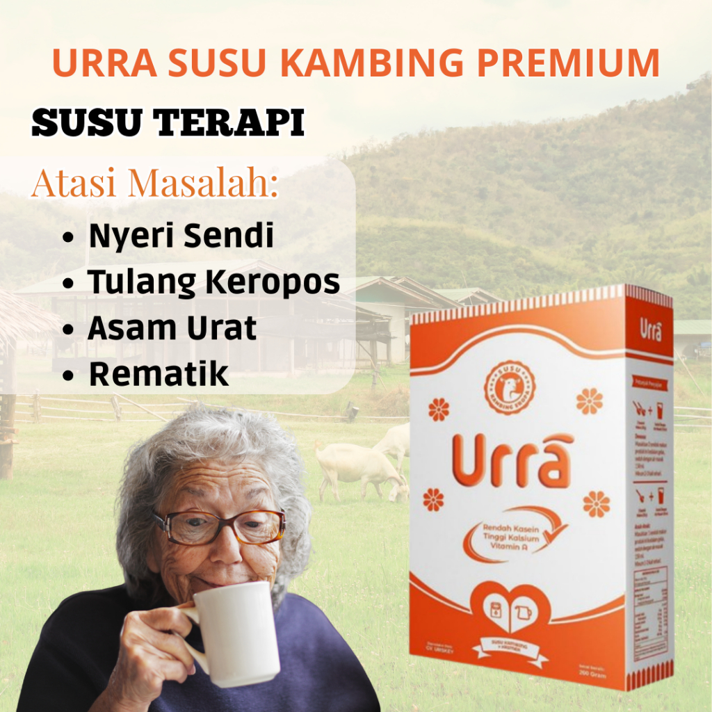 

Urra Susu Kambing Untuk Merawat Tulang dan Gigi Bisa COD