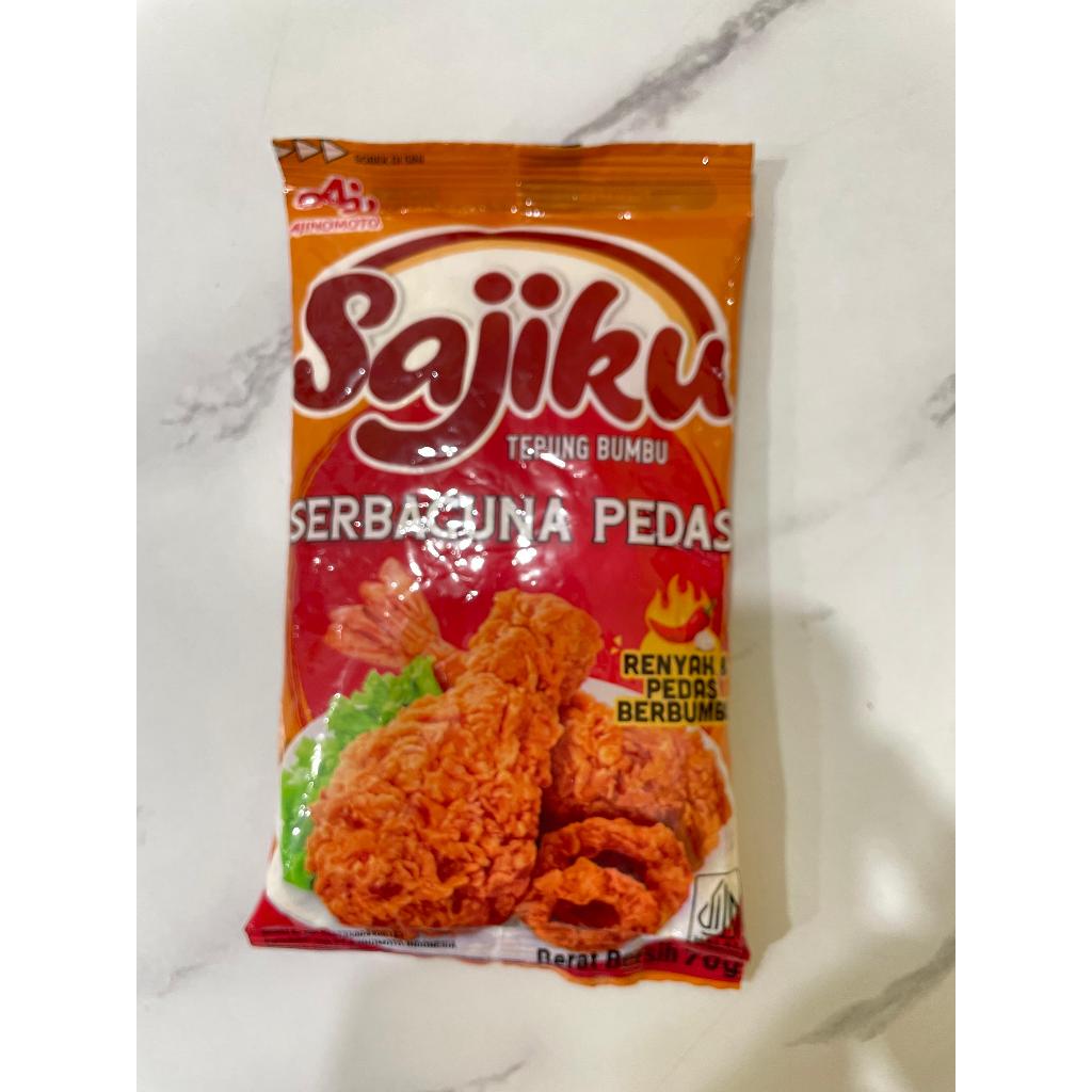 

Sajiku Tepung Bumbu Serbaguna Pedas 70gr
