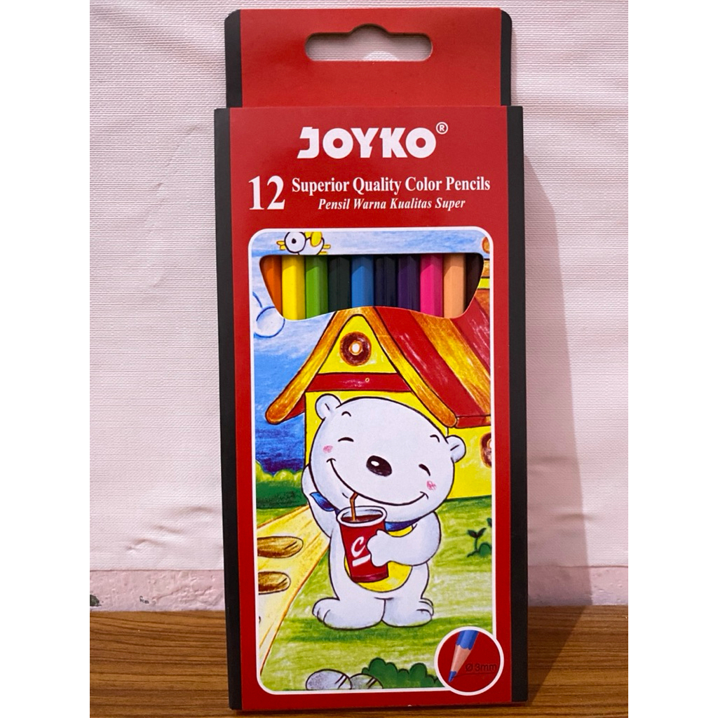 

Pensil Warna Joyko 1 pack isi 12pcs