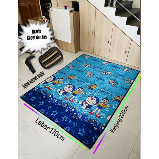 karpet lantai quilting KARAKTER JUMBO