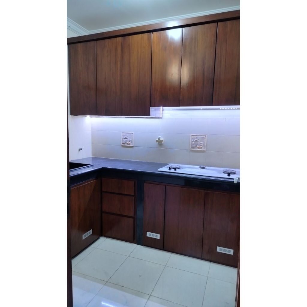 KITCHENSET JATI SOLID LEMARI JATI KITCHEN SET DAPUR