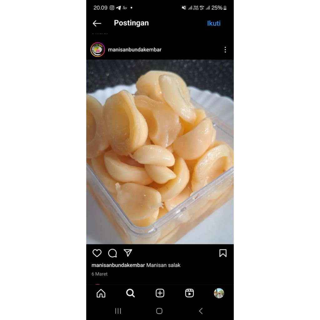 

manisan salak Bali 500g