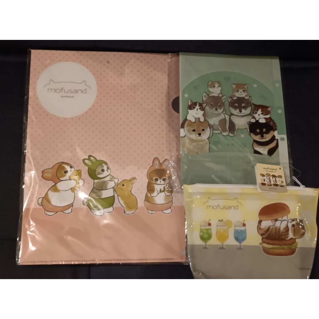 

[READY] Jual Berbagai Macam² Mofusand Clear File A4/Mofusand Keychain Ganci/Stiker Mofusand/Card Holder Mofusand/Clear File A4/A5 Mofusand