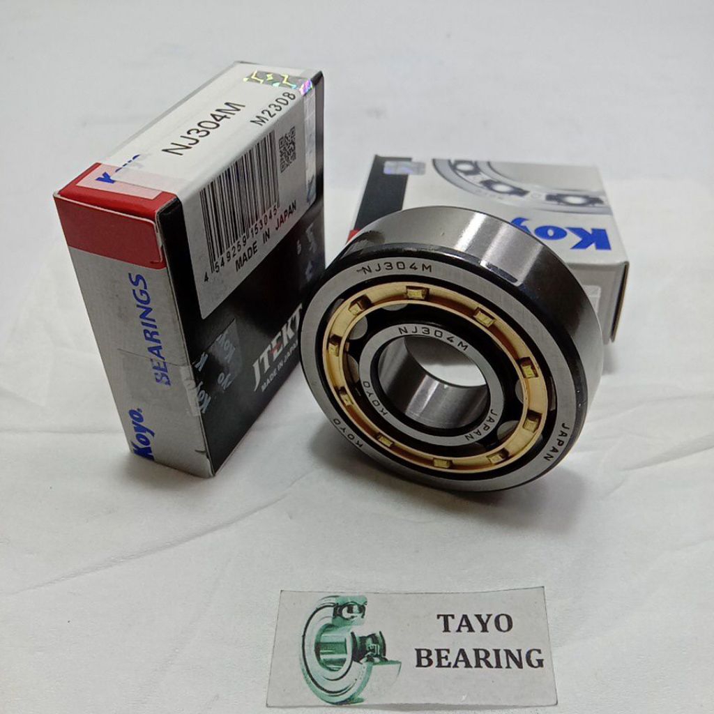 BEARING NJ304 / NJ304M KOYO LAHER CYLINDRICAL ROLLER BEARING NJ304M KOYO
