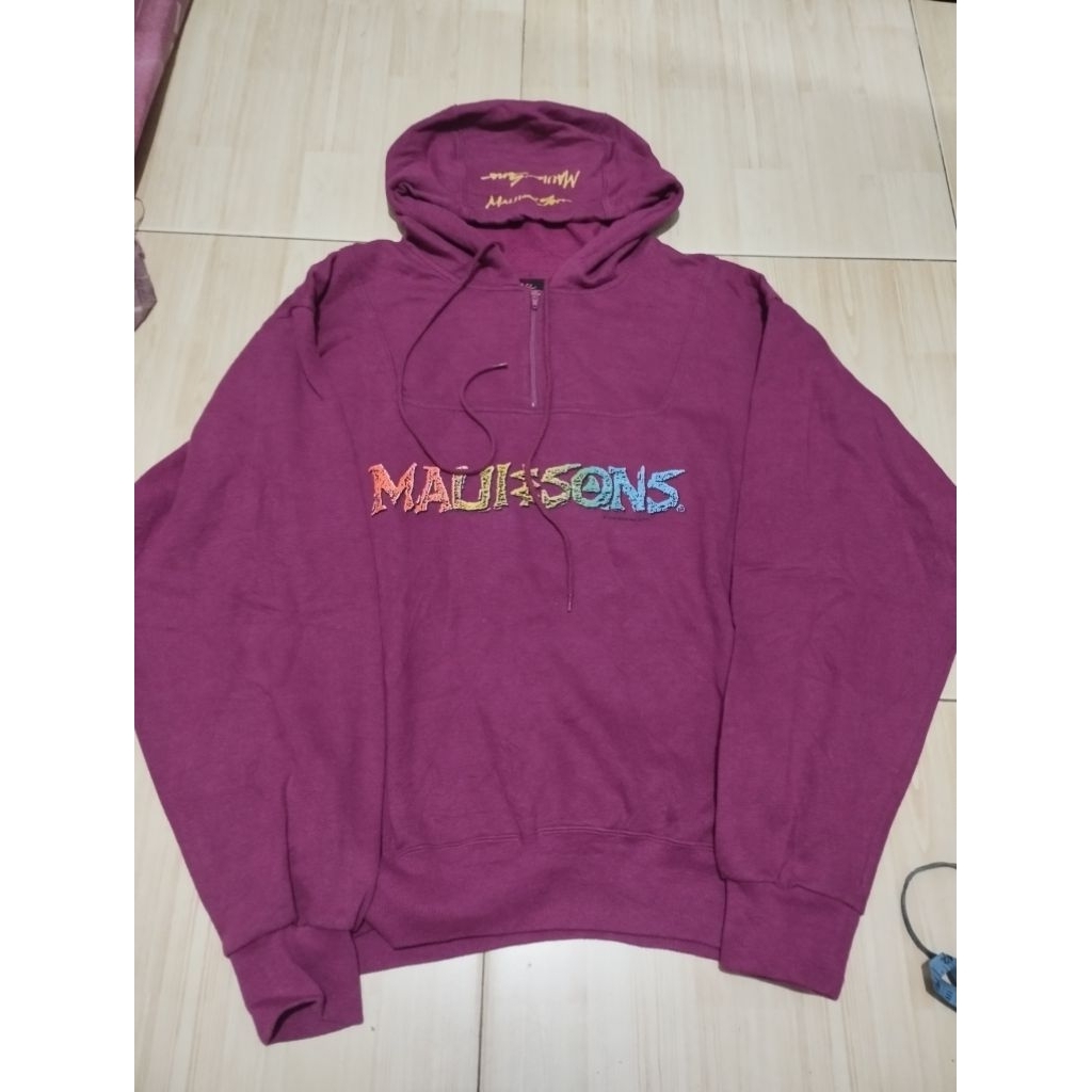 Hoodie Half Zipper by MAUI AND SONS (mantan)
