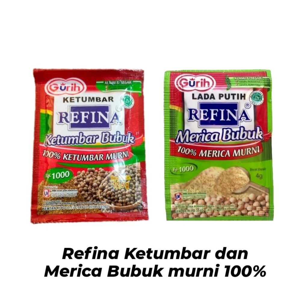 

Refina Ketumbar Dan Merica Bubuk murni