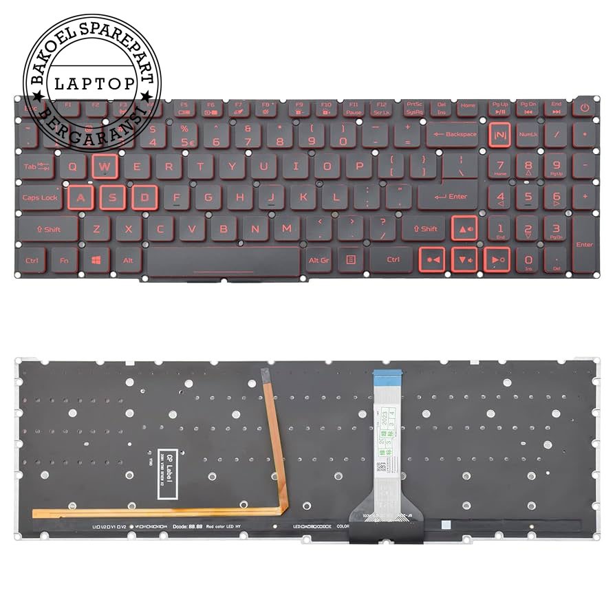 Keyboard Acer Nitro 5 AN515-56 AN515-57 AN515-45 Backlight