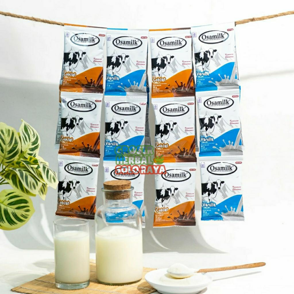 

Osamilk Original Sachet 30g Susu GemuK Penambah BERAT BADAN BPOM & HALAL
