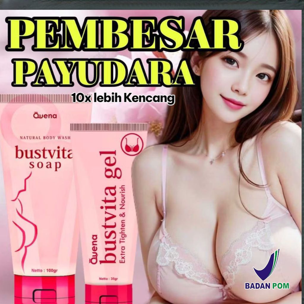 [Privasi Aman] BUSTVITA SOAP | Sabun Pembesar Payudara | Serum pembesar payudara Bpom