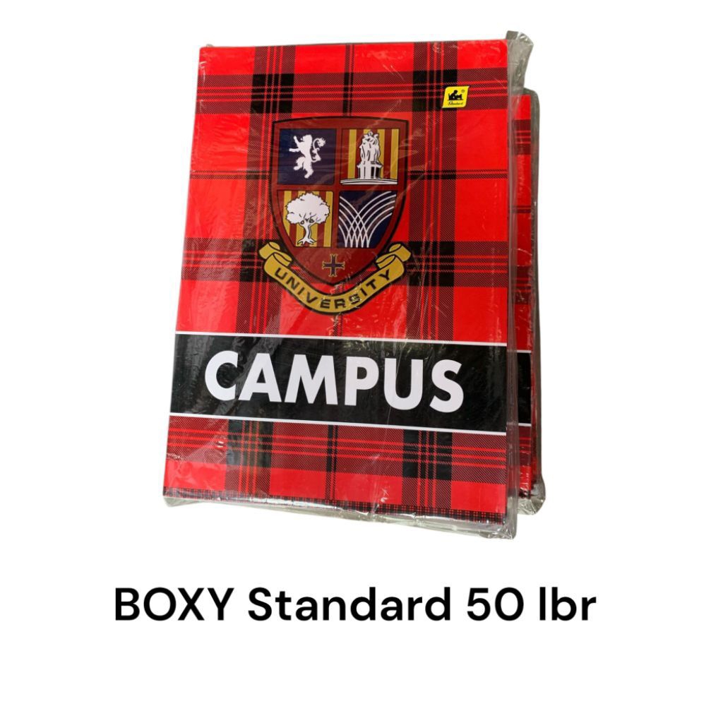 

[YOBANA] STANDARD CAMPUS BUKU TULIS BOXI 50 LEMBAR ISI 10 BUKU