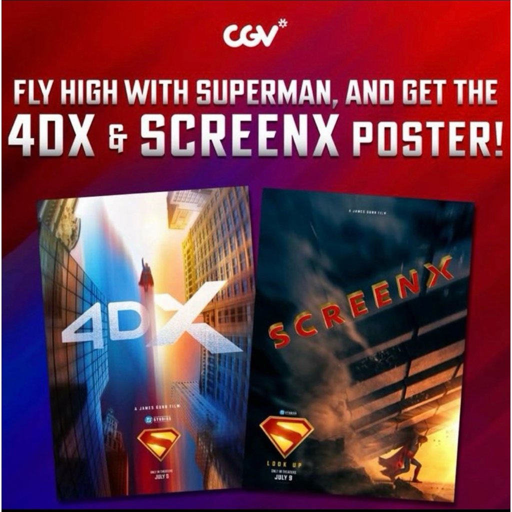 

Official Superman Poster, CGV