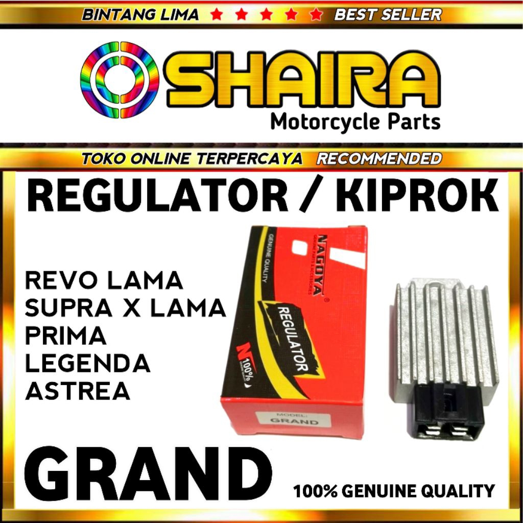 KIPROK GRAND / REGULATOR GRAND / ASTREA / LEGENDA / PRIMA / SUPRA X LAMA / REVO LAMA / KIPROK SUPRA 