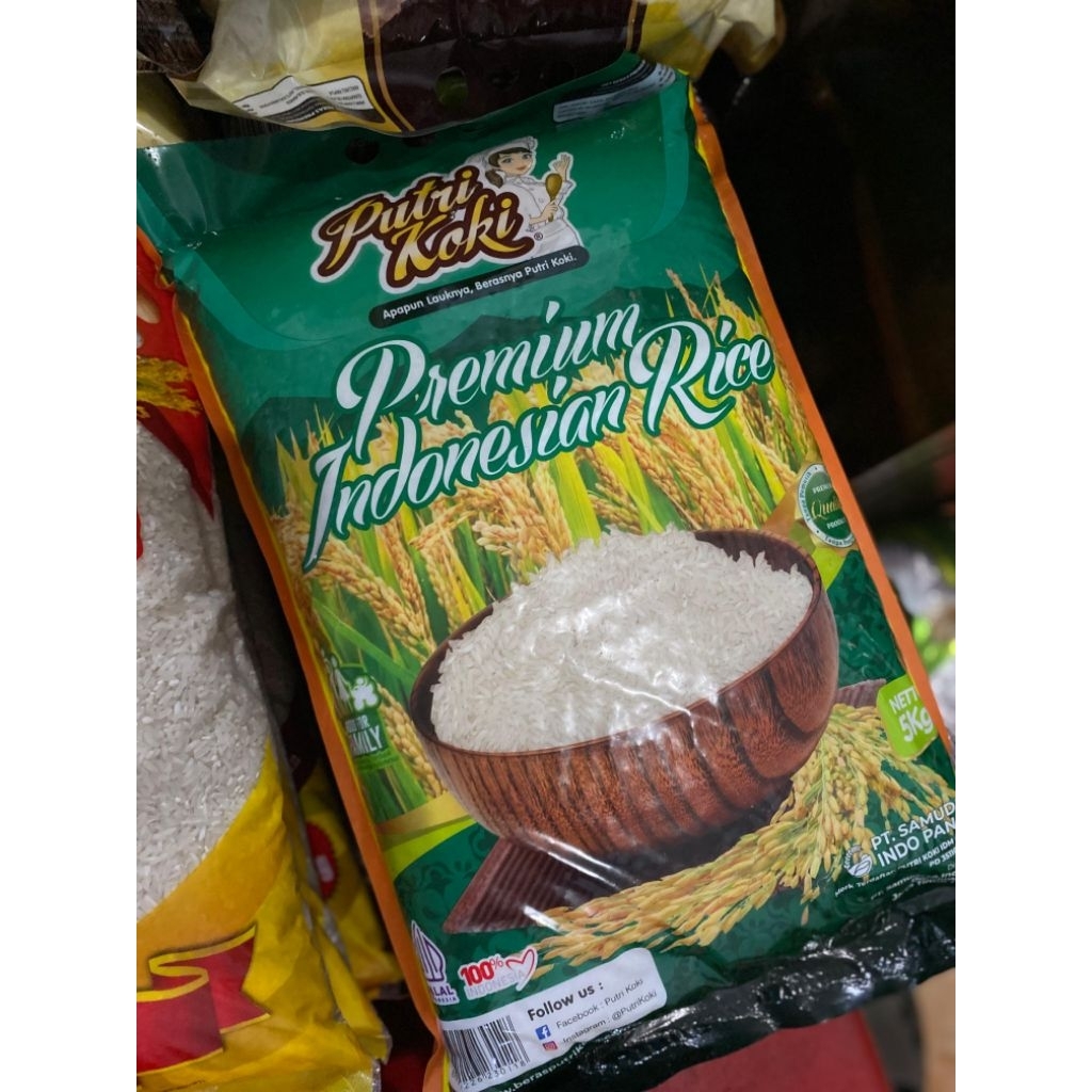 

Beras Premium Kemasan 5kg Grosir isi 3pcs