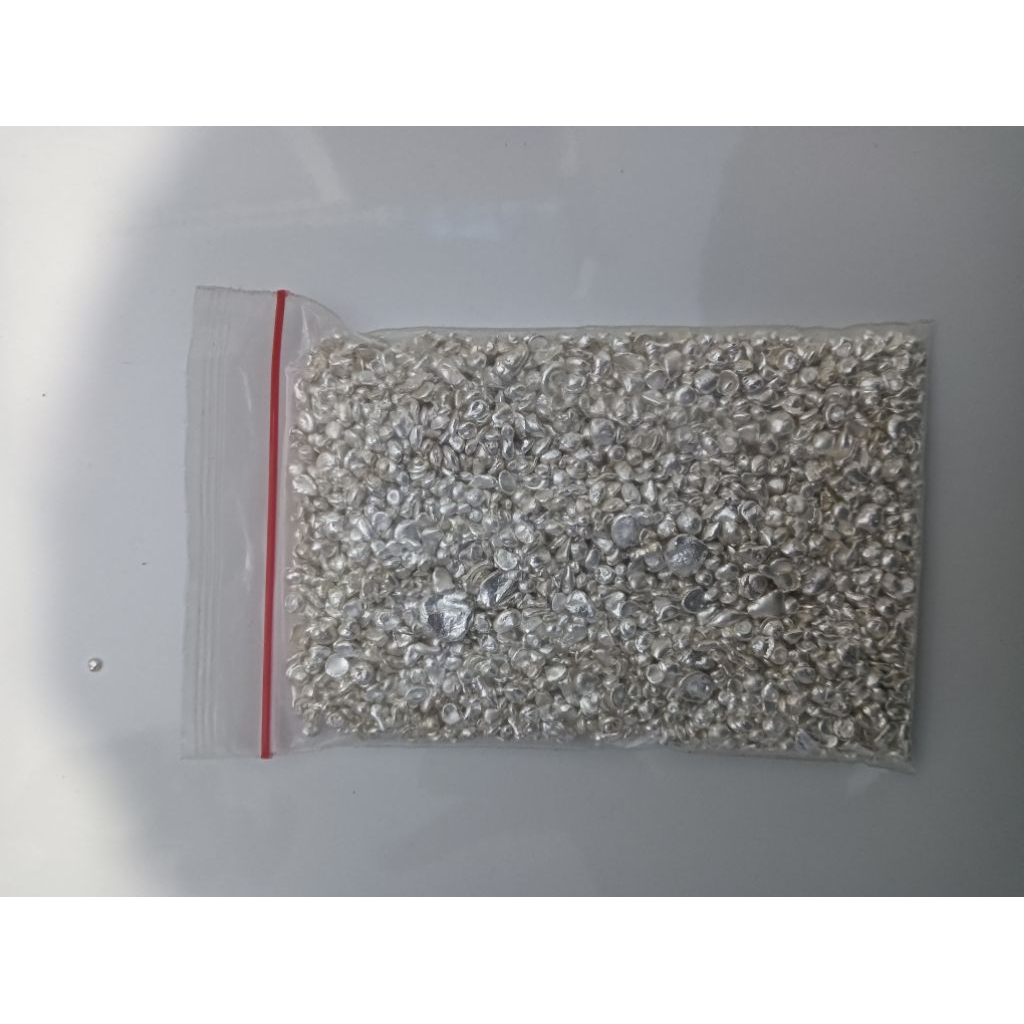 Aksesoris perak granule II perak asli murni