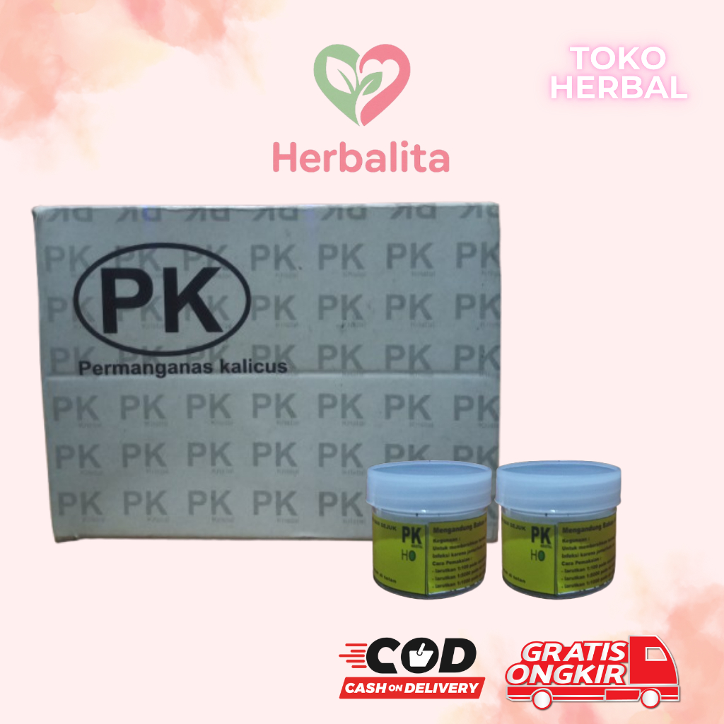 PK Obat Gatal Koreng Bubuk Sebok 1 Box Isi 24 pcs Pot Eksim Koreng Jamur Kutu Air Original Herbalita