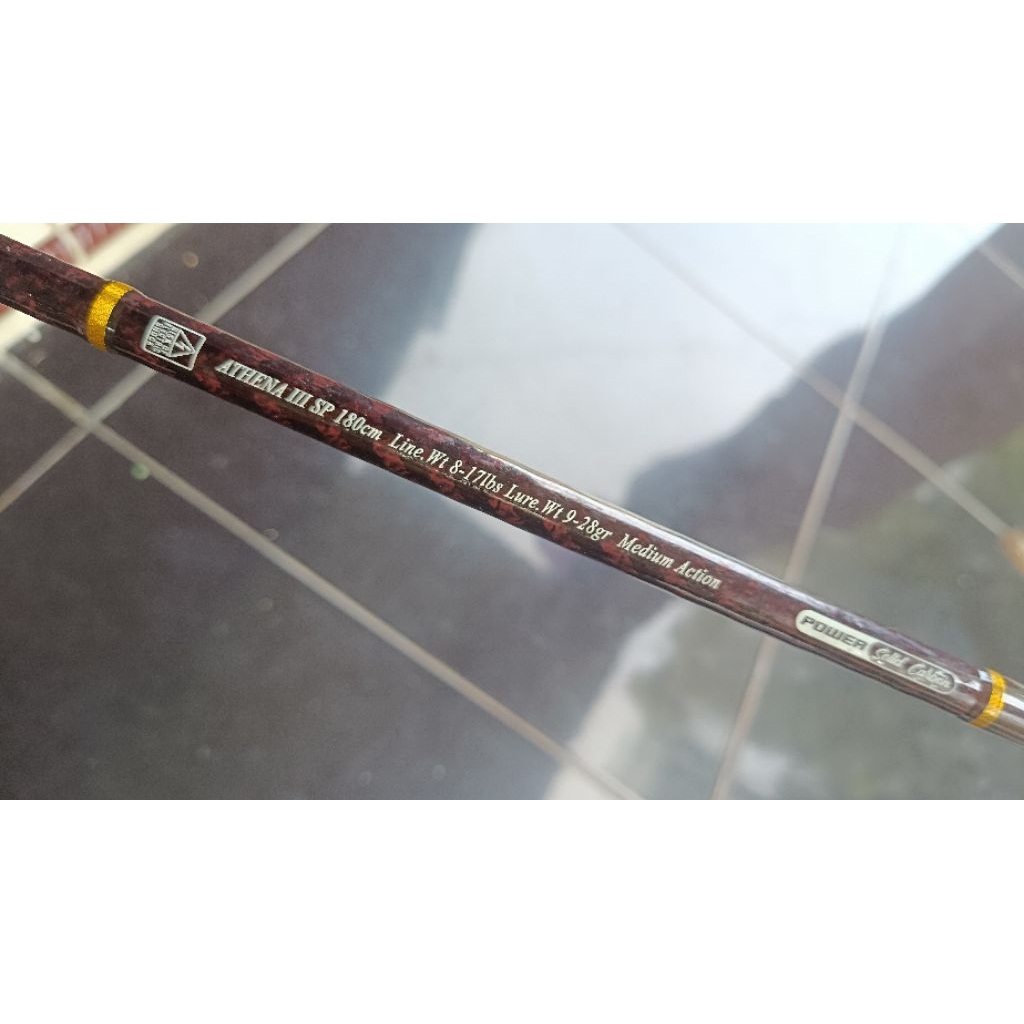 Joran pancing Daido Athena pro series III full Eva 8 - 17 lbs- 180 cm ( minus sarung ).