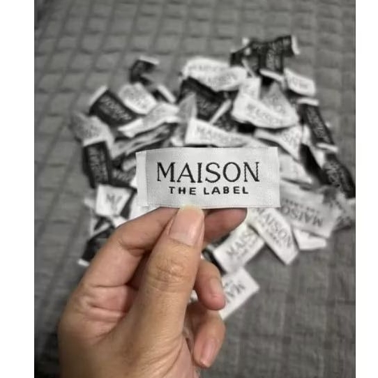 

label woven custom