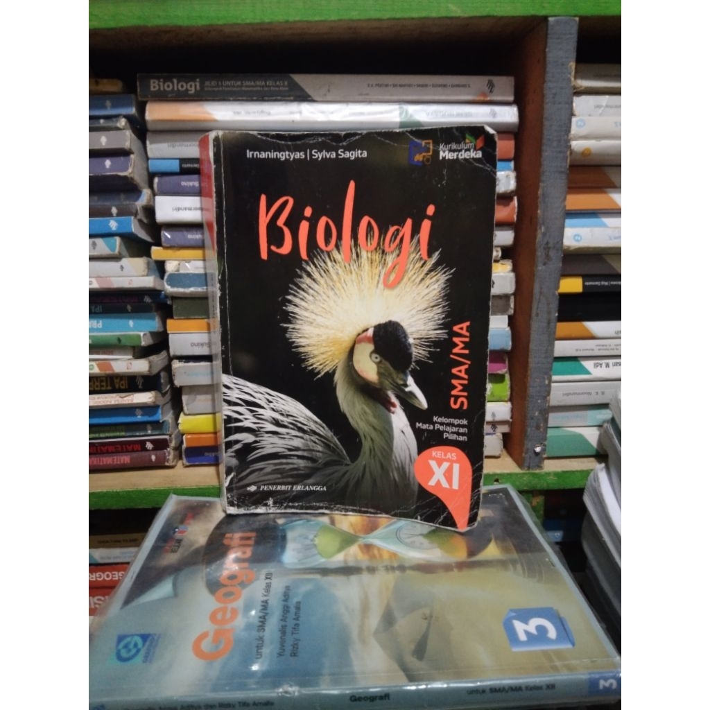 bekas original biologi  kurikulum merdeka kelas 2 SMA