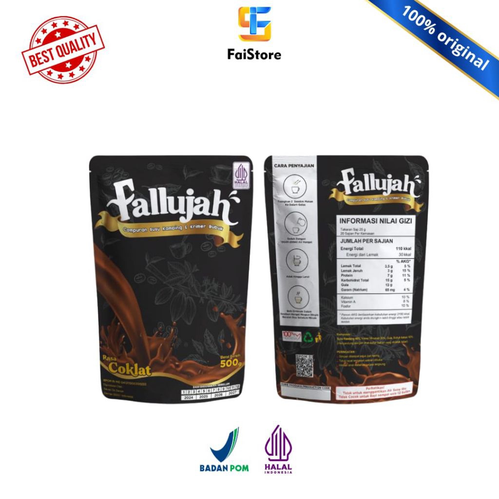 

[FREE GIFT]FALLUJAH RASA COKLAT