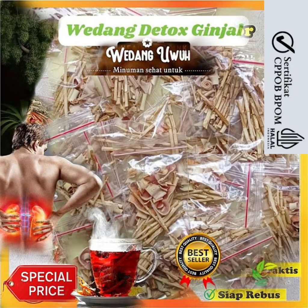 

WEDANG Detox Ginjal sereh Akar Alang Jahe Solusi Kesehatan Ginjal