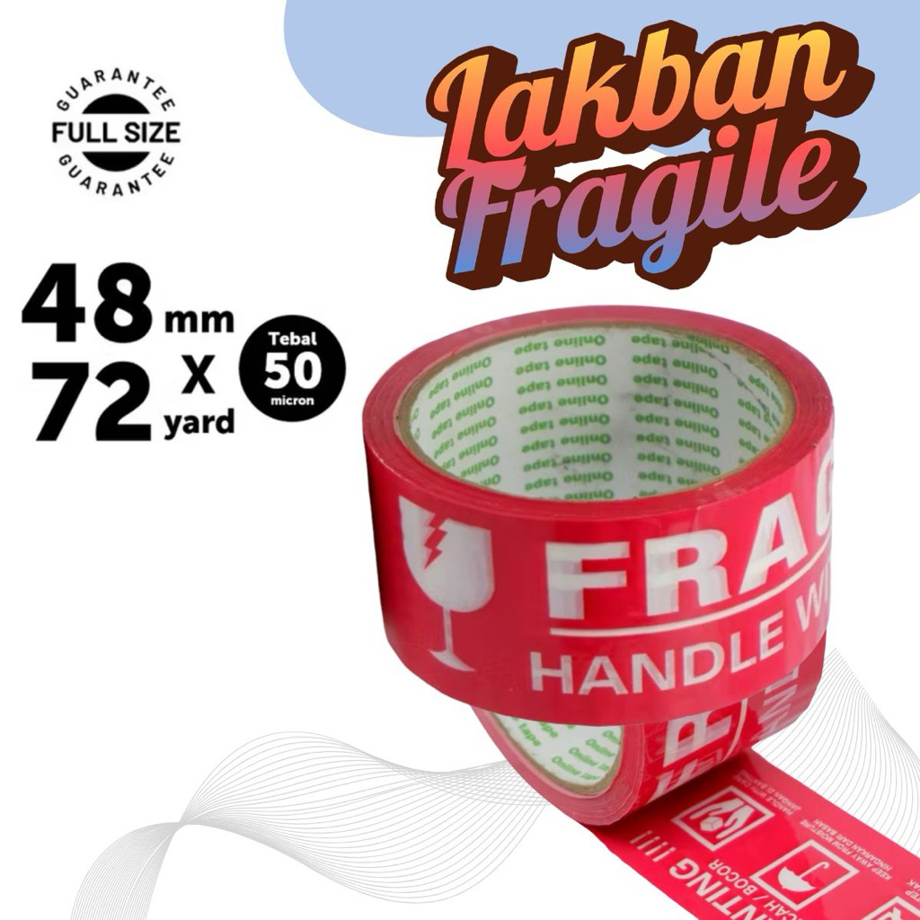 

SOLASI LAKBAN FRAGILE MERAH