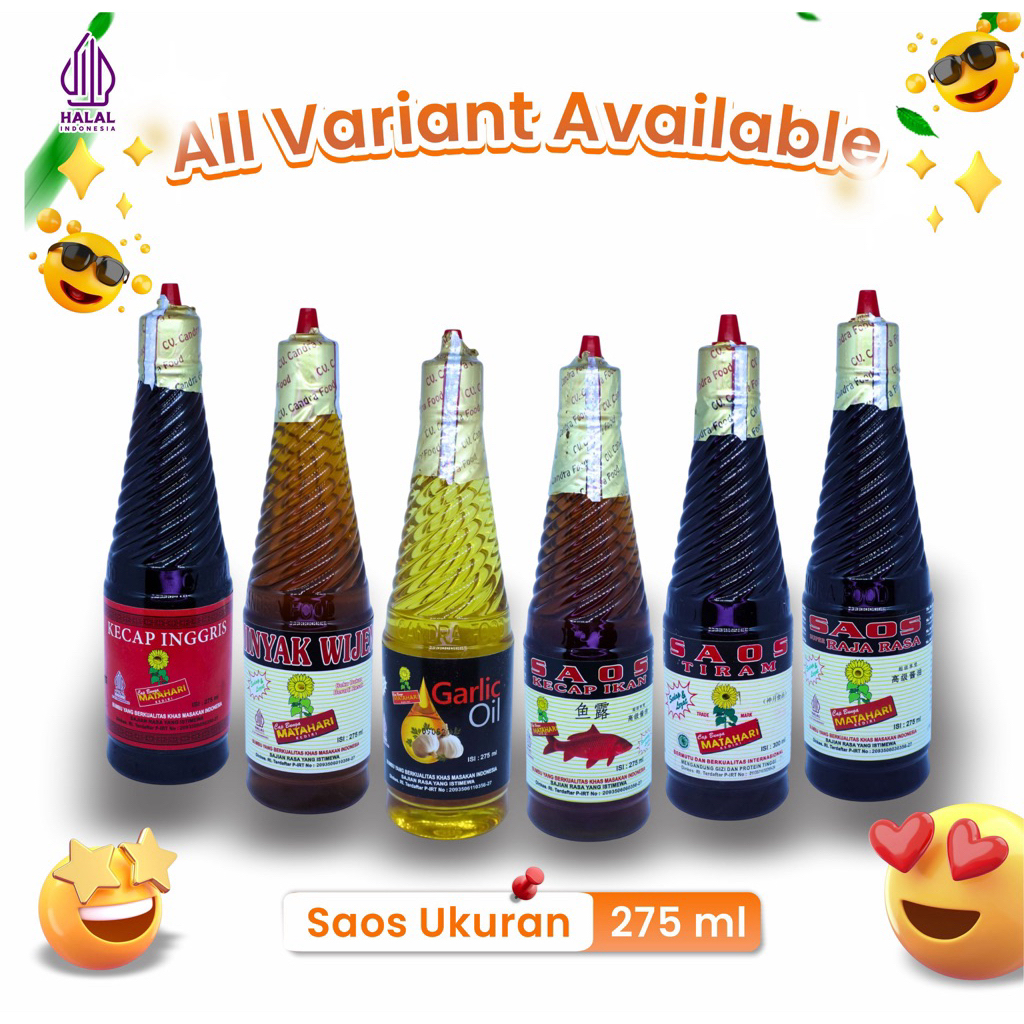 

Saos Bumbu , Saos Bumbu Dapur , Masakan , Seasoning , Bahan Makanan , Cap Bunga Matahari 275ML