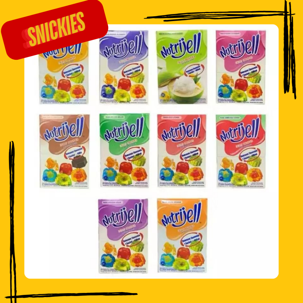 

Nutrijell Jelly Powder - (3pcs)