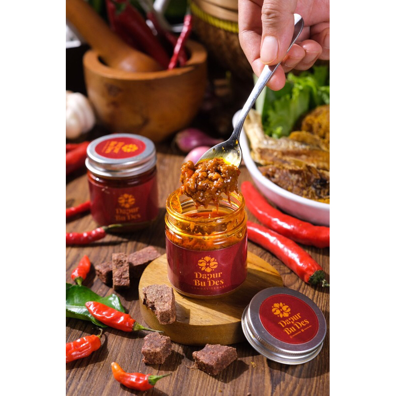 

Sambal Terasi Pedes Nagih By Dapur BuDes