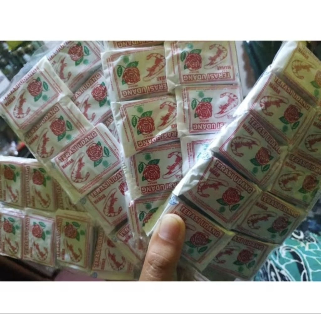 

TERASI UDANG CAP MAWAR / TRASI UDANG MAWAR
