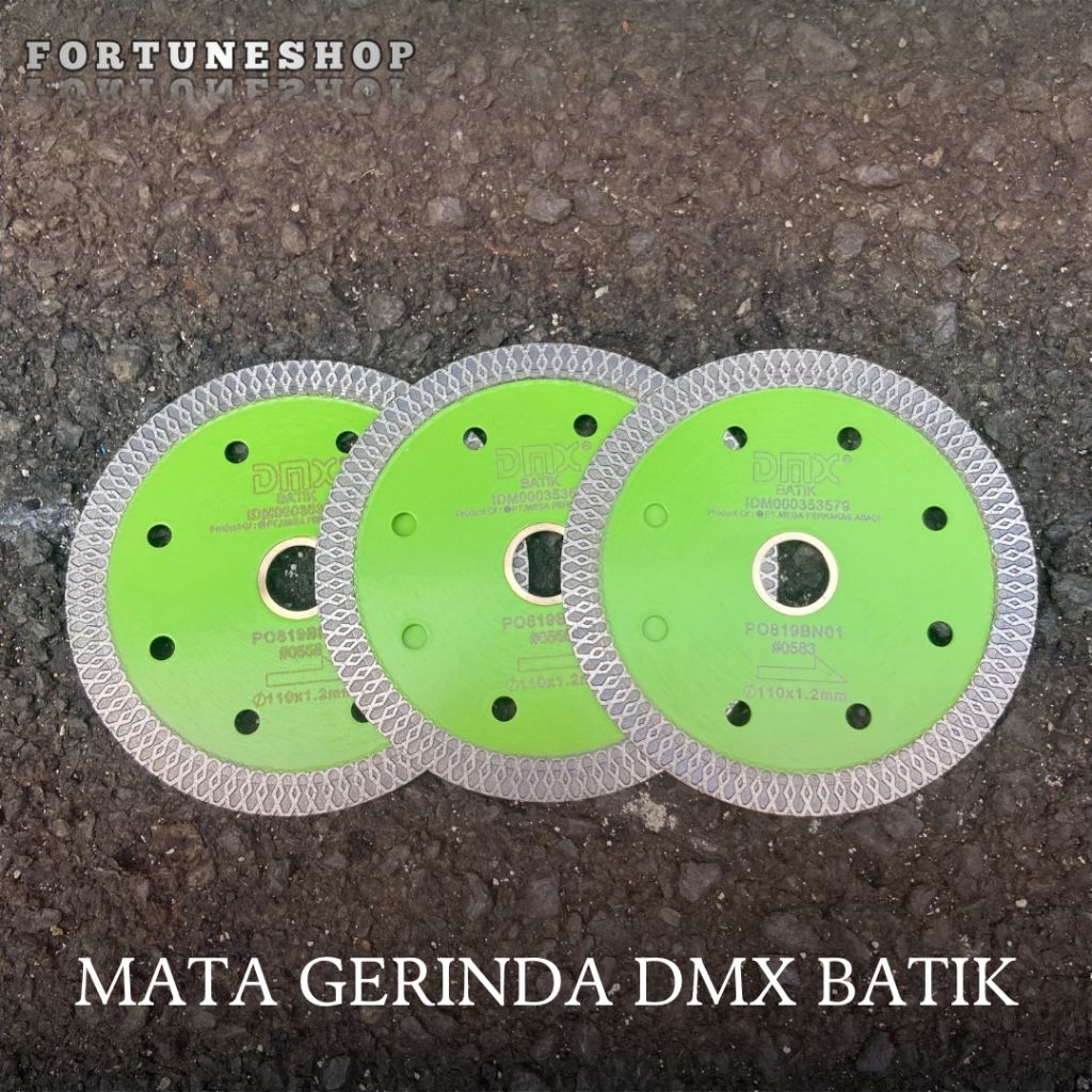 Mata Gerinda Potong Keramik Granit DMX Batik 4 Inch Pisau Potong Granit Super Tajam