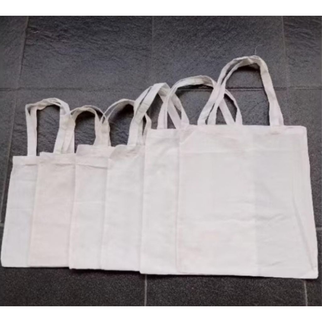 Tas Totebag Blacu Polos/blacu polos