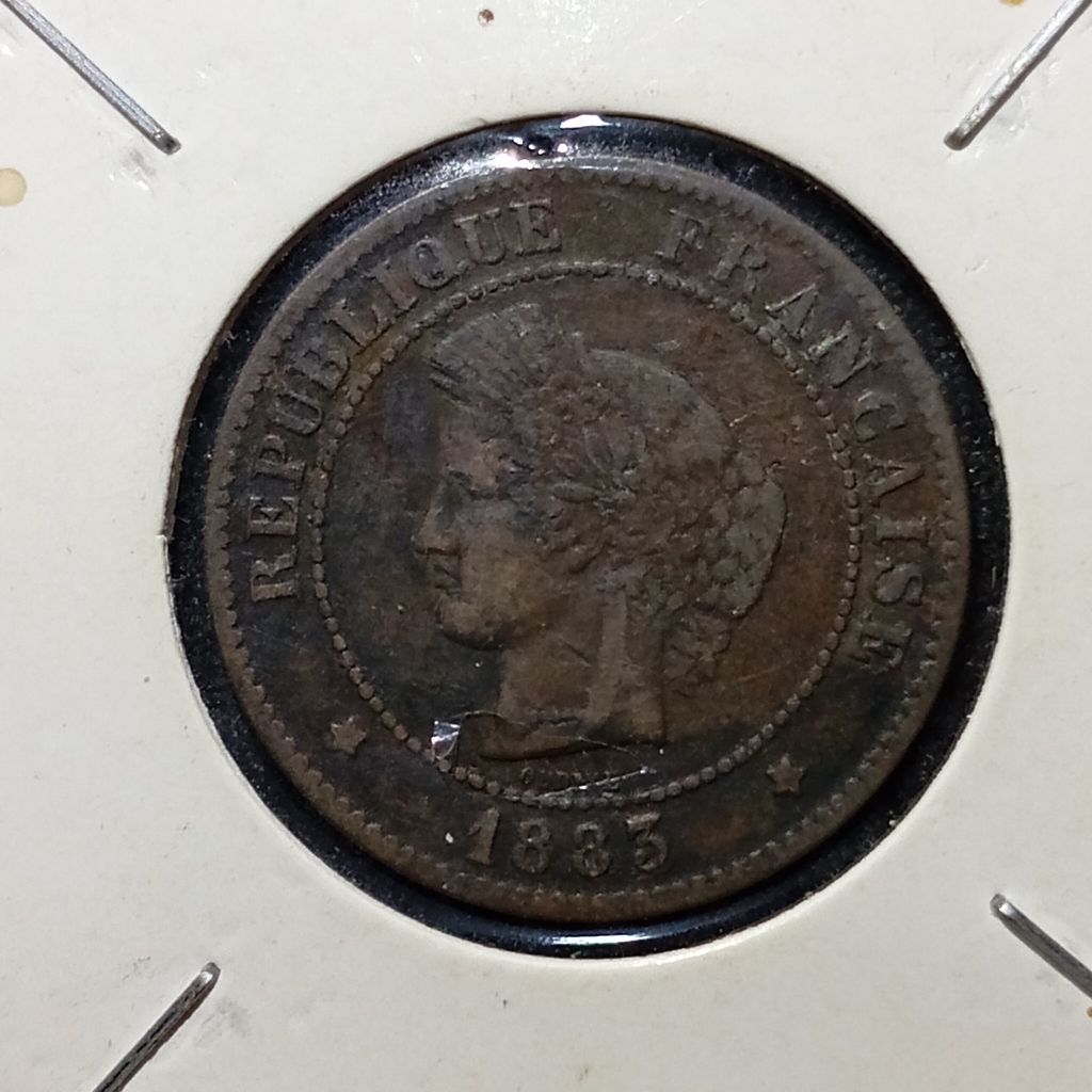 Koin Lawas Prancis 1883
