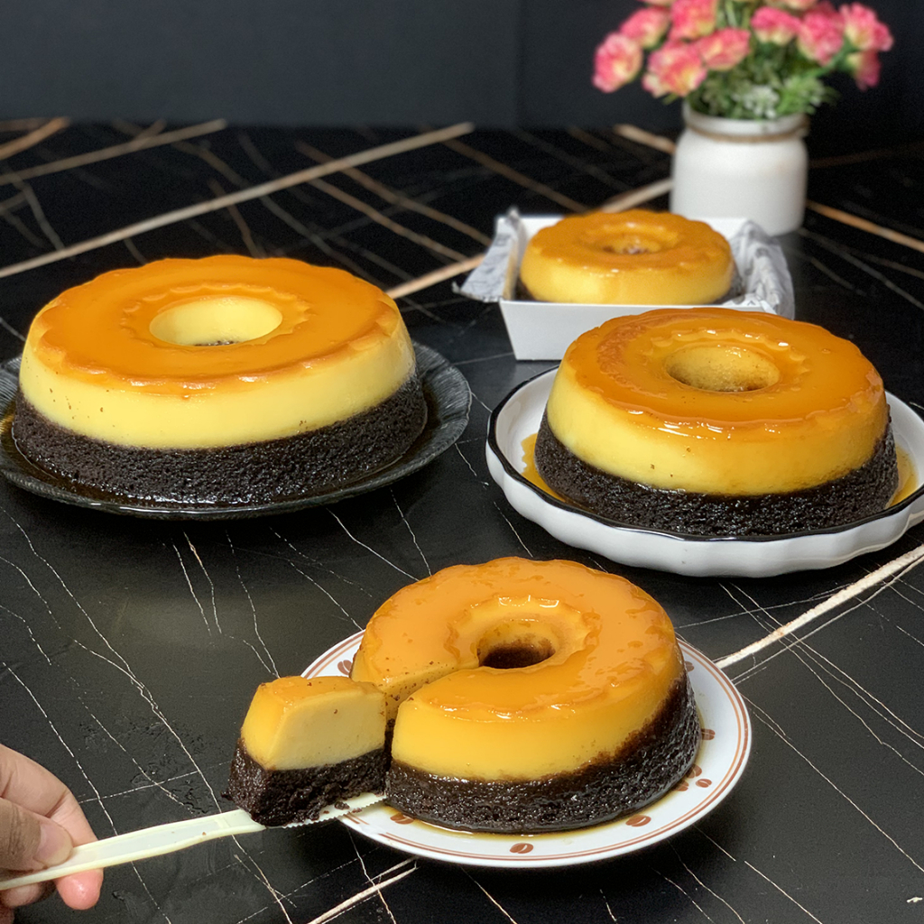 

Brownies Keju Caramel Premium Homemade uk 13/16/20 cm By RaMaChef