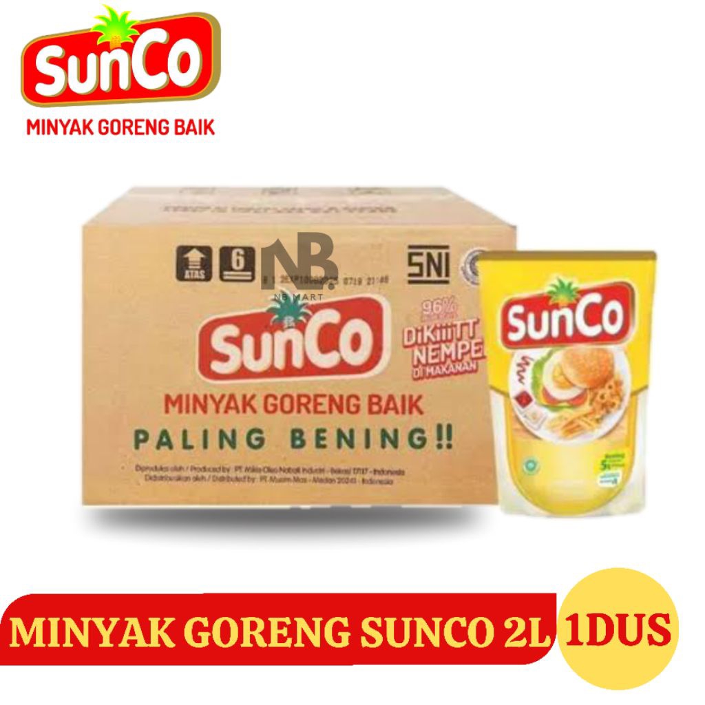 

SUNCO Minyak goreng 2Liter - 2DUS