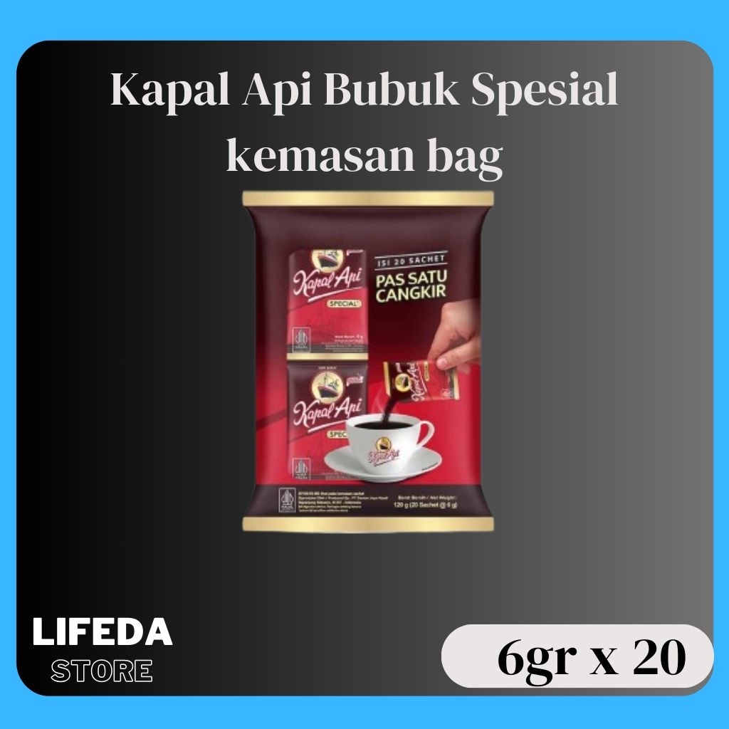 

Kapal Api Kopi Special 6 g x 20