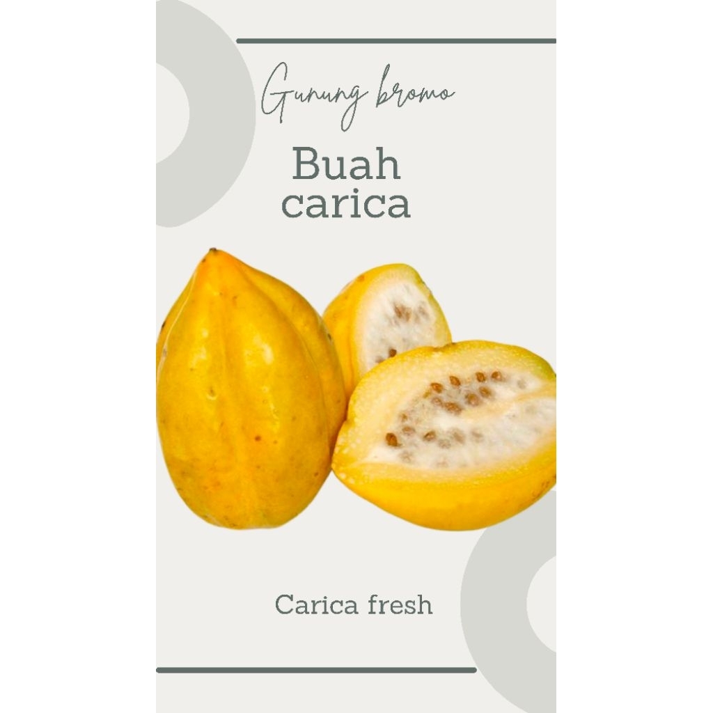 

Carica-fresh-Bromo