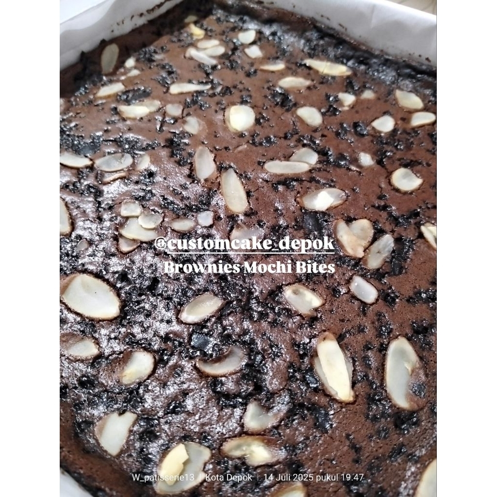 

Brownies Mochi Bites