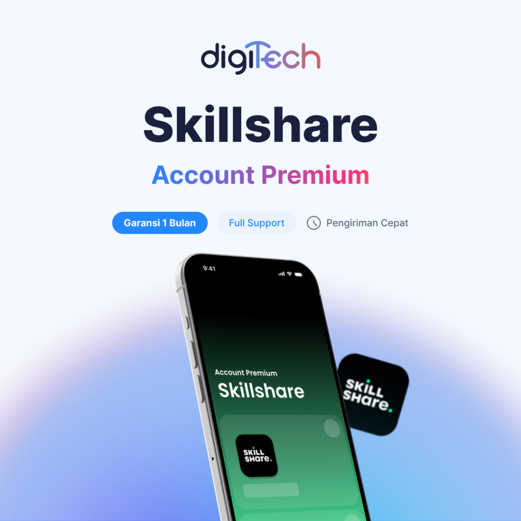 Skillshare Premium | Bergaransi & Pengiriman Cepat