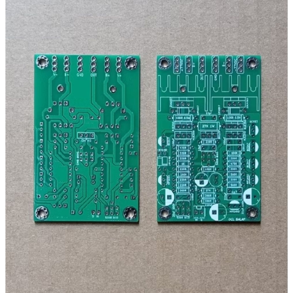 pcb ocl balap dobel layer