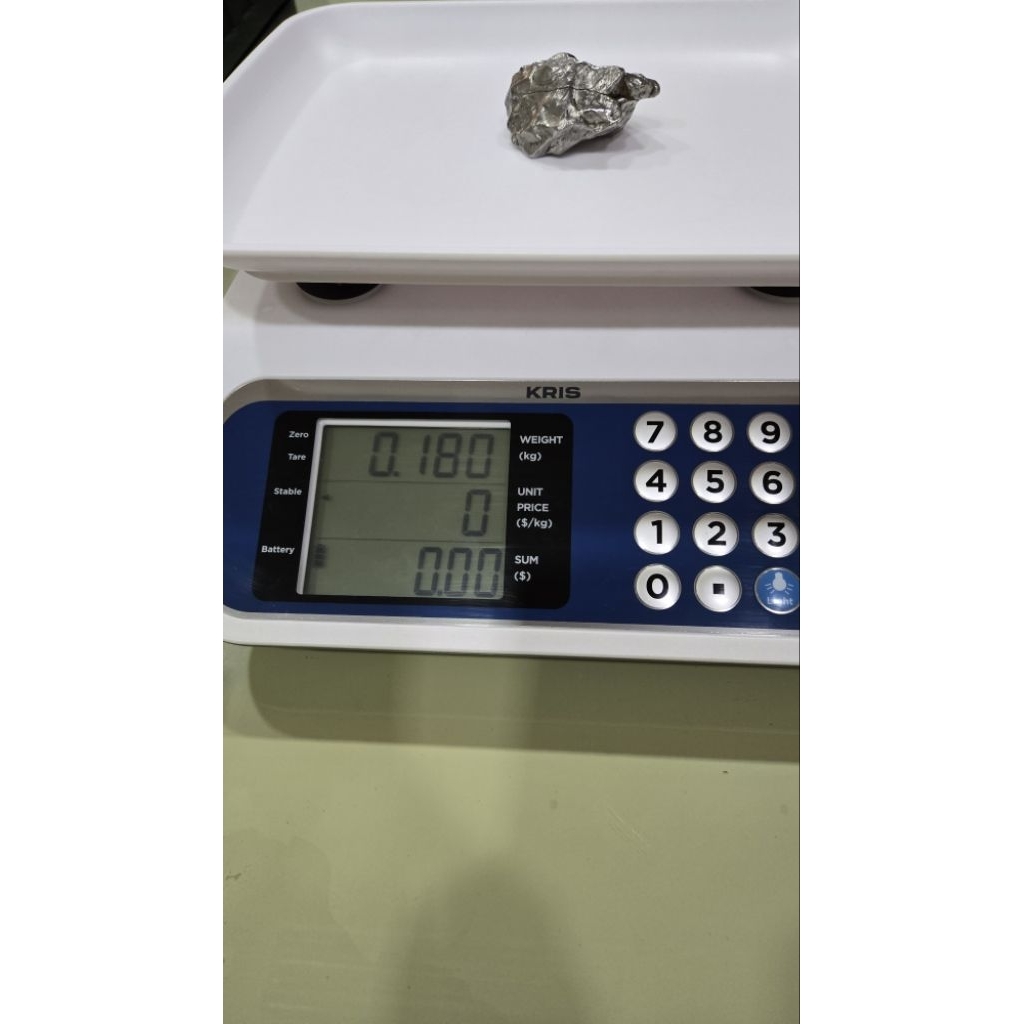 Campo Del Cielo Iron Meteorite Bahan Pamor / Collector 180 grams