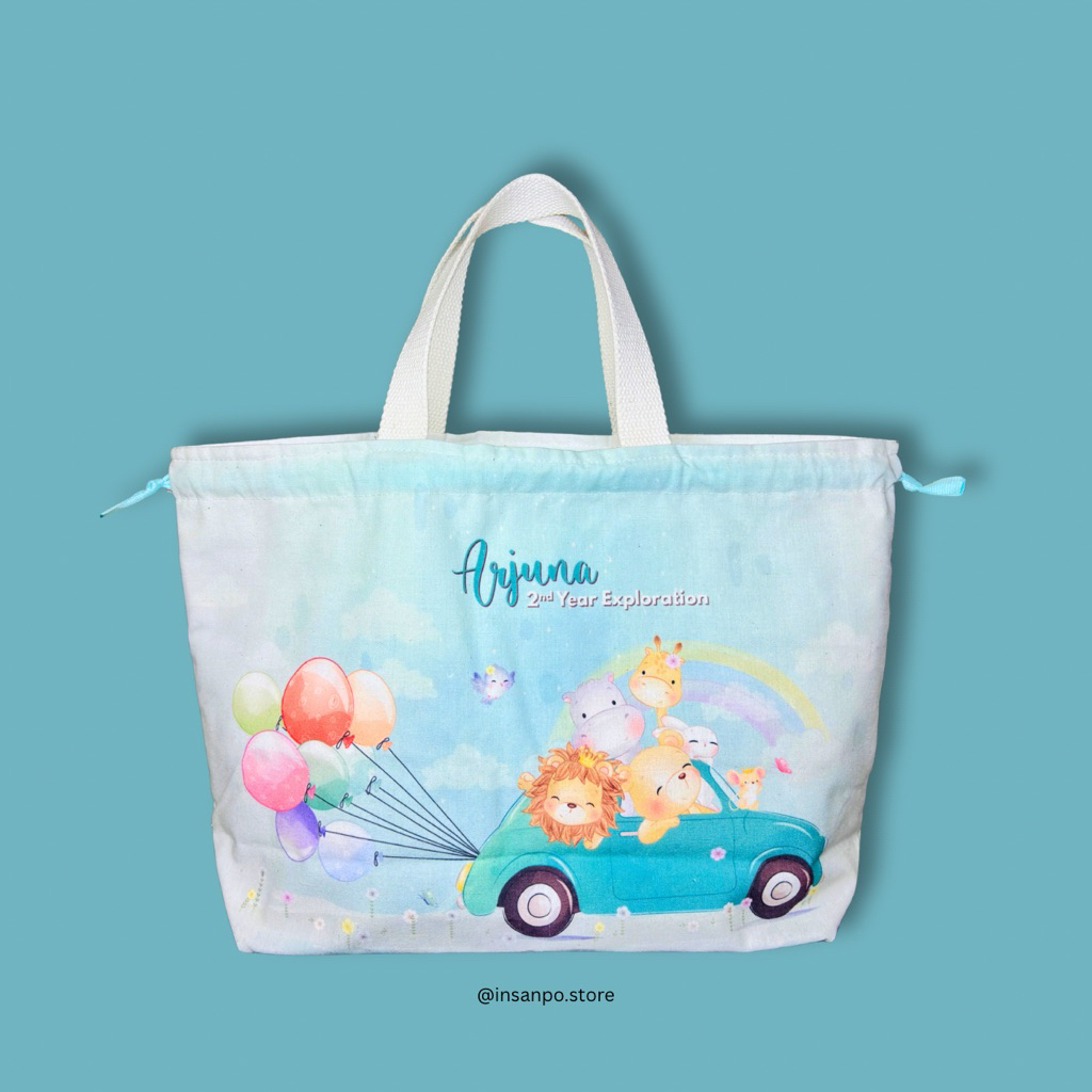 

Goodie Bag Hampers Medium Totebag Custom Ukuran 27x27