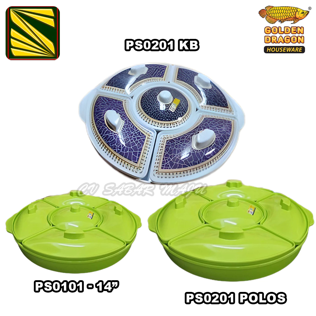 Golden Dragon Tempat Prasmanan Melamin / Party Set Melamin