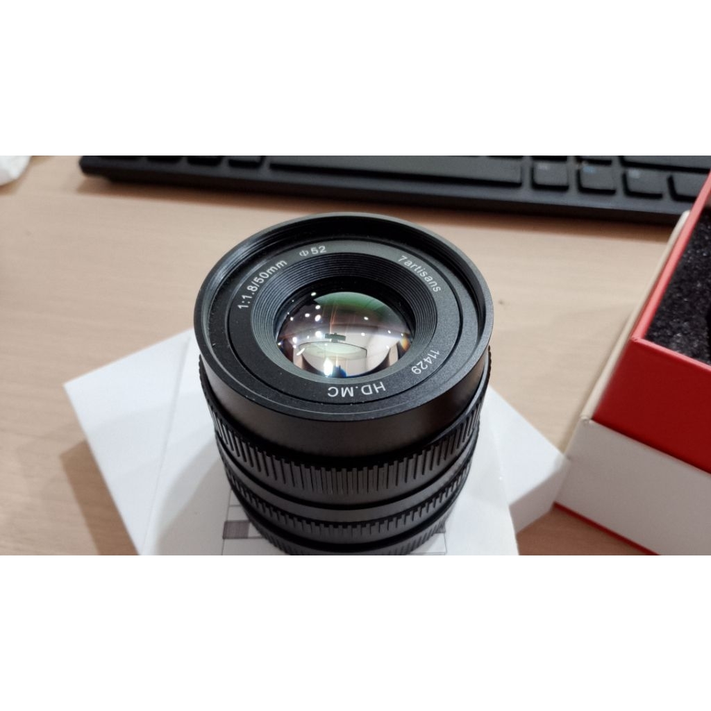 Lensa 7Artisans 50mm f/1.8 for Sony E-Mount Second Mulus