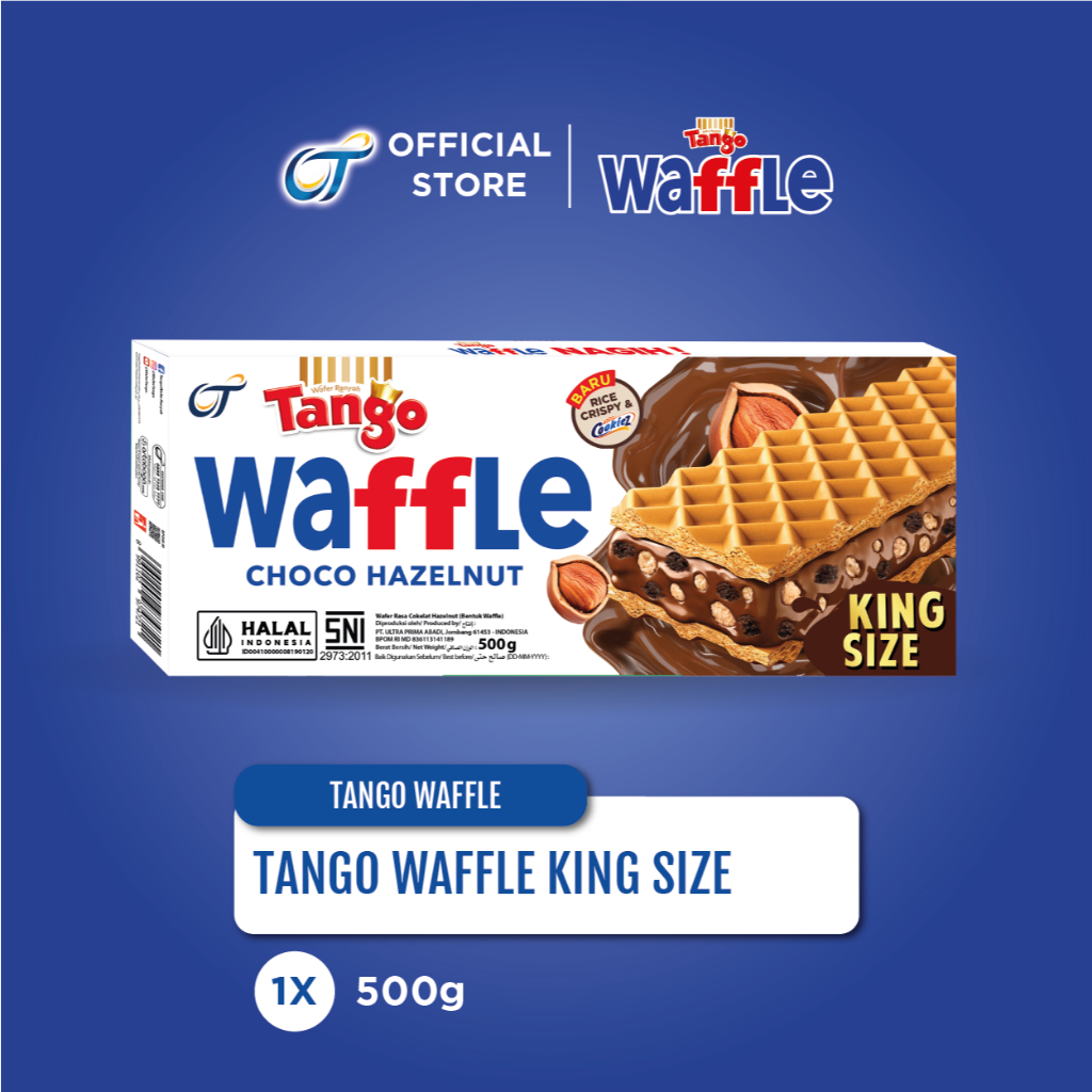 

Tango Waffle King Size Choco Hazelnut 520GR - [1 Pcs]