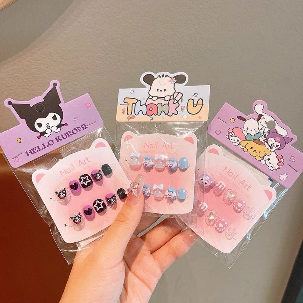 SAKHA- KUKU PALSU ANAK SANRIO MELODY CINAMOROL KUROMI | KUKU PALSU | MAINAN ANAK KUKU PALSU IMPORT