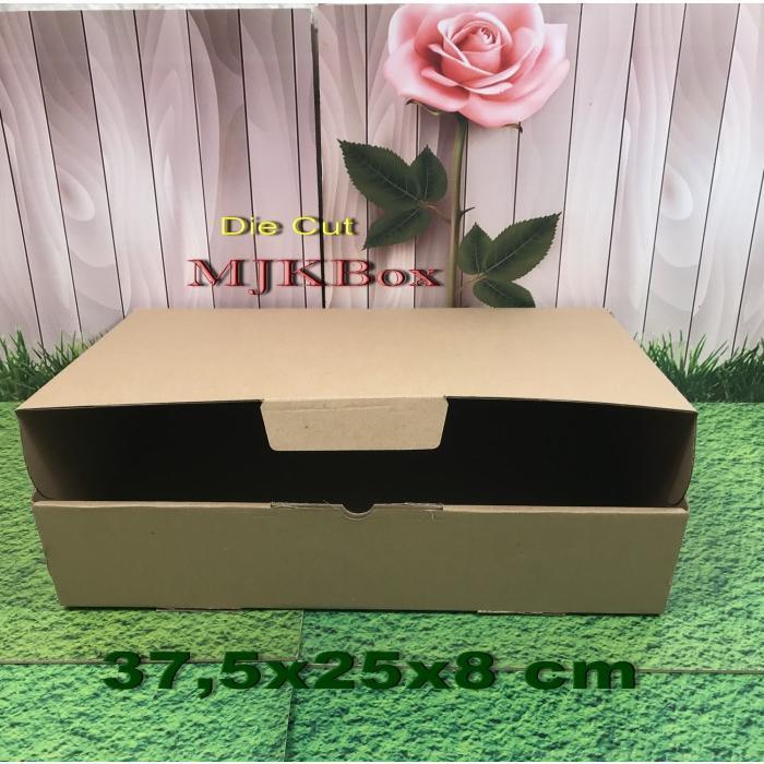 

Kardus karton uk. 37,5x25x8 cm...die cut box kotak Souvenir -dll