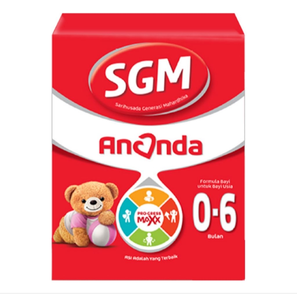 

SGM Ananda 1 Susu Formula Bayi 0-6 Bulan 600g
