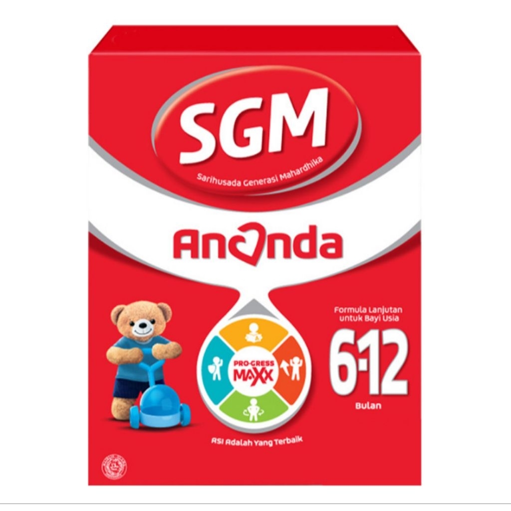 

SGM Ananda 2 Susu Formula Bayi 6-12 Bulan 1kg